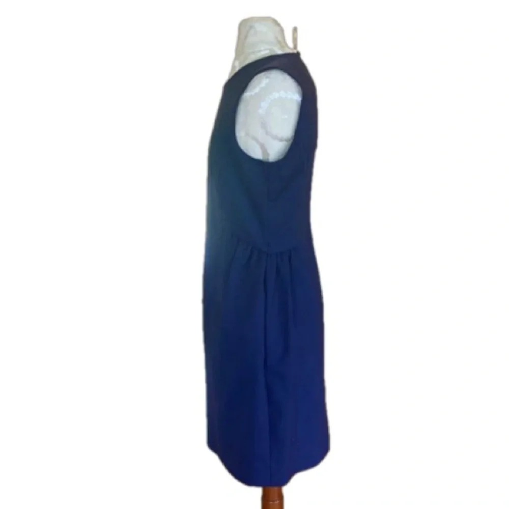 Kate Spade Rhys California Calling French Navy Blue Sleeveless Dress Size 10 NWT